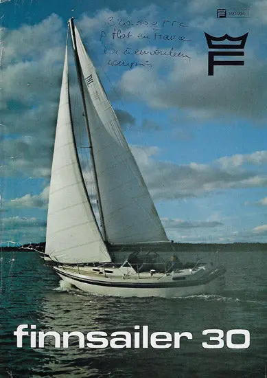 Finnsailer 30 Digital Brochure Set – Design, Dimensions, And Features 1