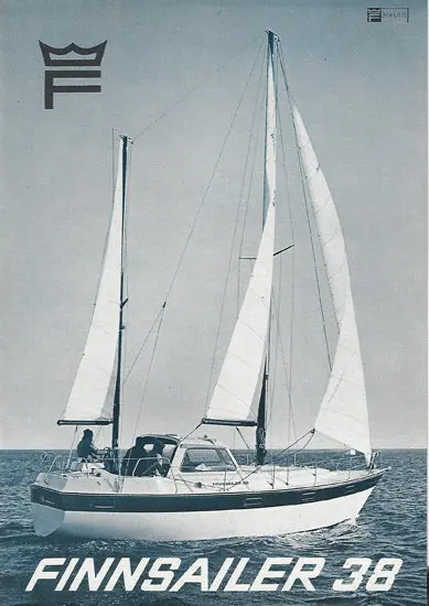 Finnsailer 38 Digital Brochure Package – Sailboat Specifications And Interior Plans 1