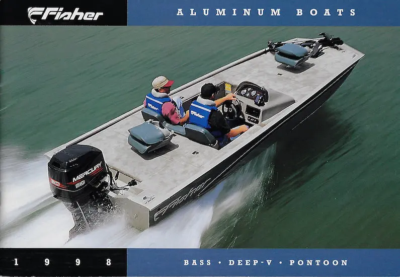 Fisher Aluminum Boat Brochure – 1998 1