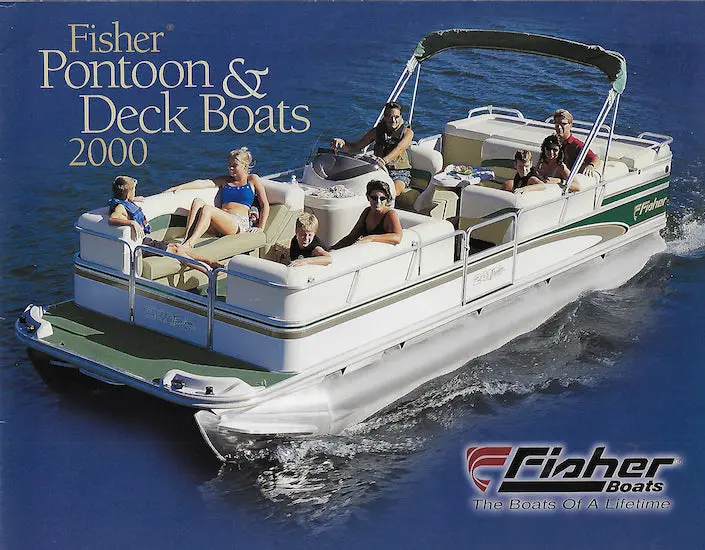 Fisher Pontoon And Deck Boat Catalog – 2000 1
