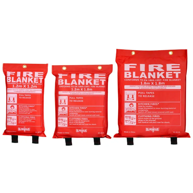 Flash Fire Blanket – Flame-Resistant Emergency Blanket For Home & Industrial Use 1