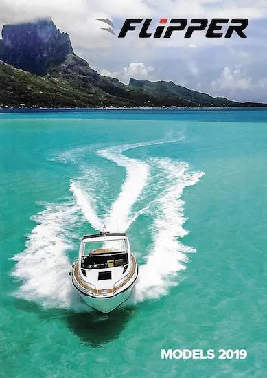 Flipper Boats 2019 Brochure – Finnish Bowrider & Weekender Lineup 1
