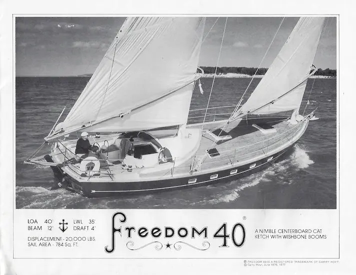 Freedom 40 Bluewater Cruiser Brochure 1
