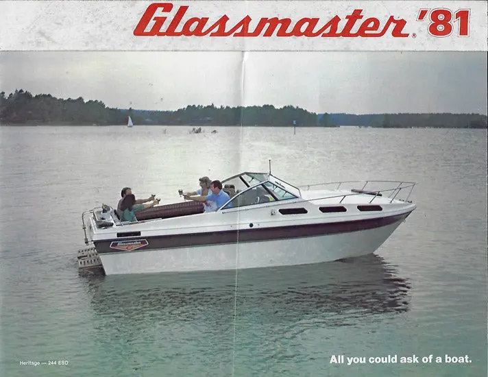 Glassmaster Boats 1981 Product Catalog 1