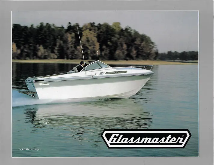 Glassmaster Boats 1984 Sales Flyer 1