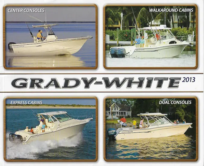 Grady White 2013 Fishing & Cruising Brochure 1