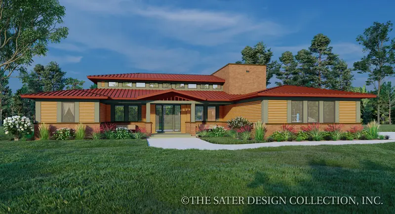 Hillwood Contemporary House Plan 1