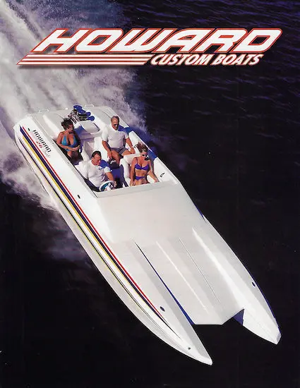 Howard Custom Boats Handcrafted Vessel Brochure 1