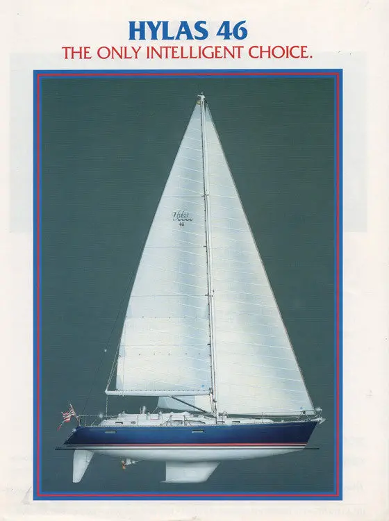 Hylas 46 Cruising Yacht Brochure (Duplicate Reference) 1