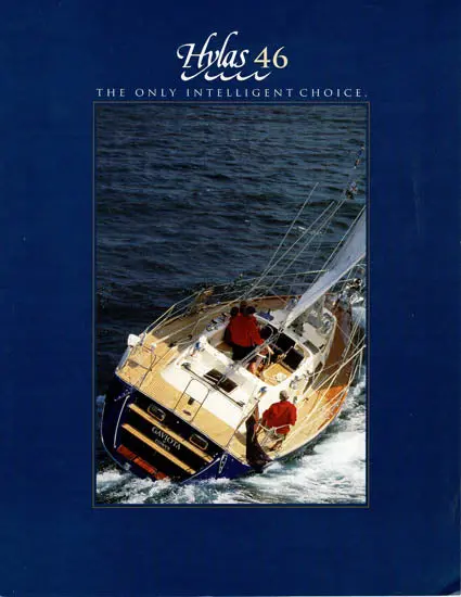 Hylas 46 Long-Range Cruising Brochure 1