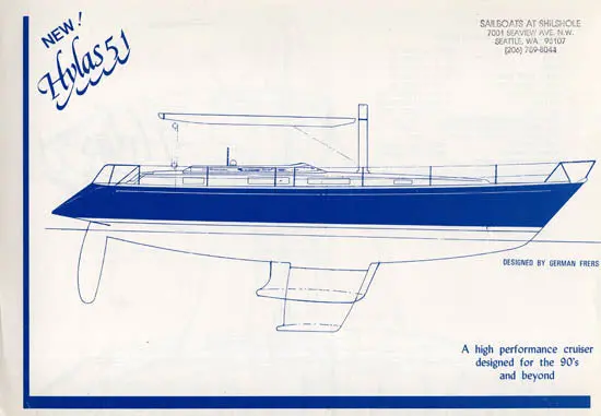 Hylas 51 Bluewater Cruising Brochure 1