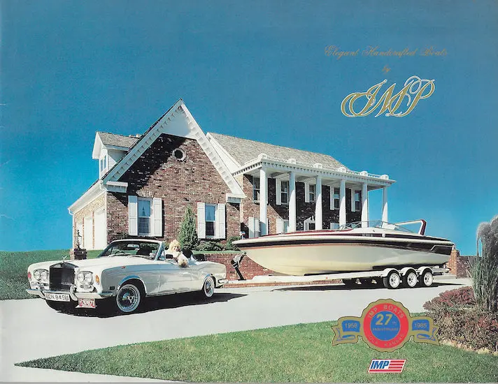 Imp 1986 Marine Brochure – Inboard/Outboard Performance Boat Guide 1