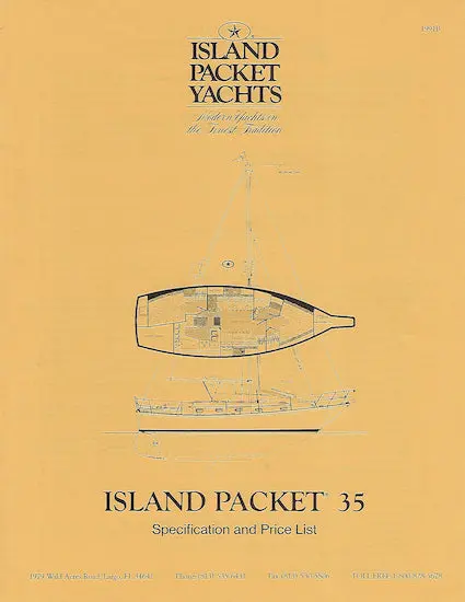 Island Packet 35 Sailboat Specifications 1