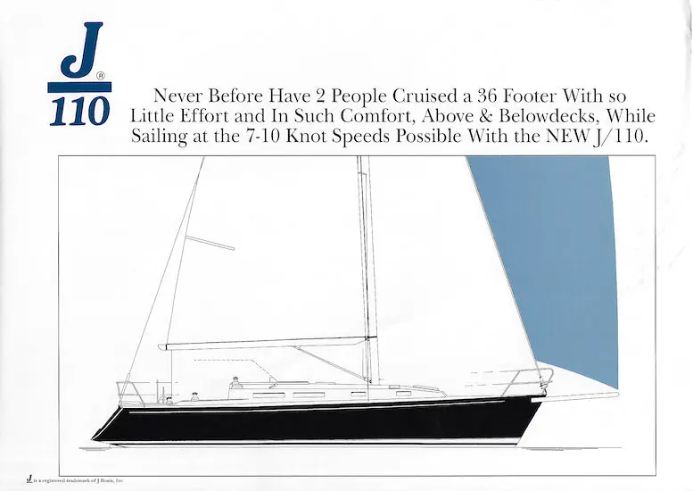 J/110 (36-Foot) Launch Announcement 1