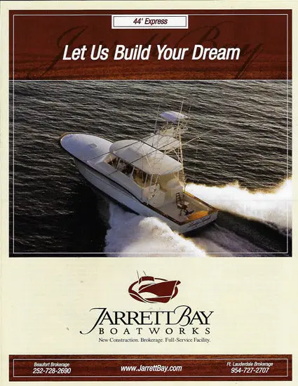 Jarrett Bay 44 Express Sportfisher Catalog 1