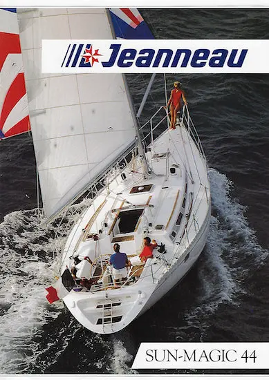 Jeanneau Sun-Magic 44 Comfort-Oriented Sailboat Brochure 1