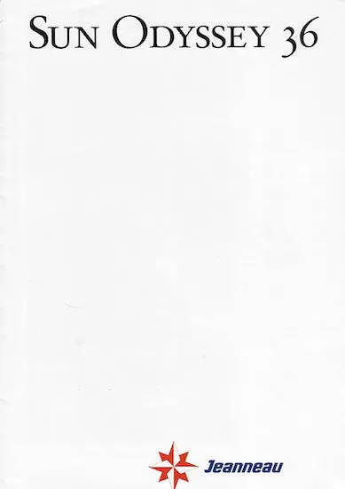 Jeanneau Sun Odyssey 36 Sailing Yacht Brochure 1