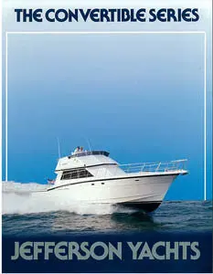 Jefferson Convertible Sportfishing Yacht Brochure 1