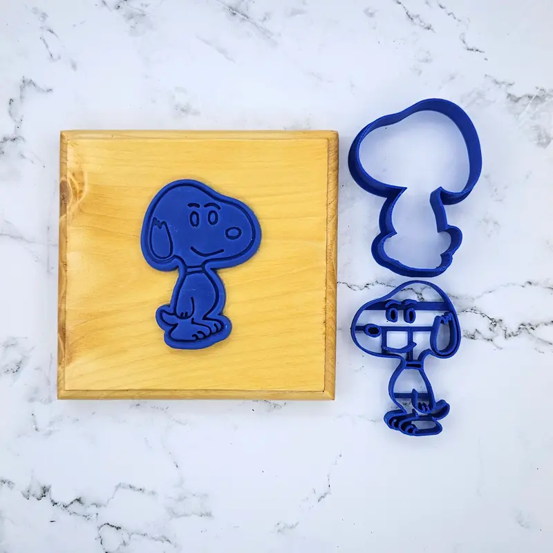 Joe Cool Retro-Inspired Cookie Cutter Set (2-Piece) 1
