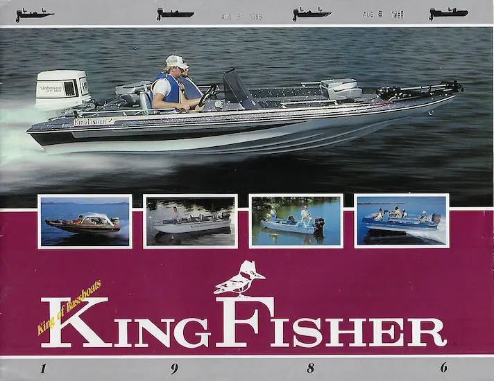 Kingfisher 1986 Fiberglass Bowrider Brochure 1