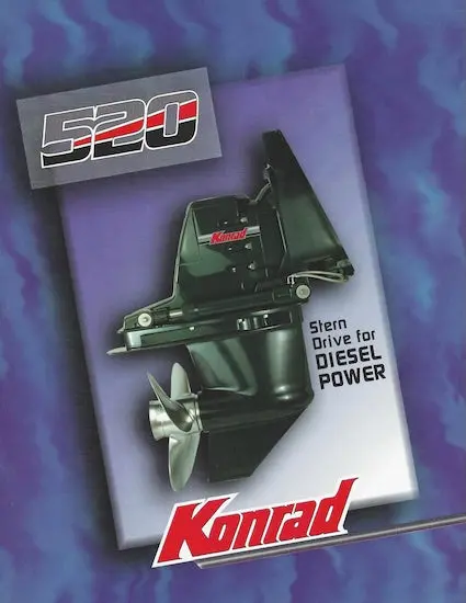 Konrad 520 Stern Drive Engine Manual 1