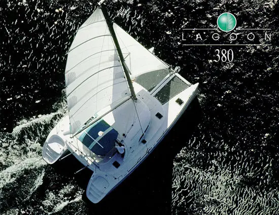 Lagoon 380 Sailing Catamaran Brochure 1