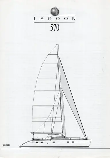 Lagoon 570 Performance & Layout Brochure 1