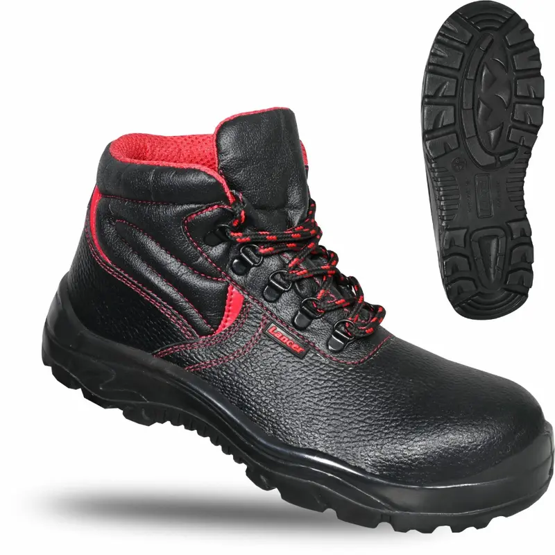 Lancer Tp-109 High-Ankle Safety Shoes – S3 Certified Protective Footwear 1