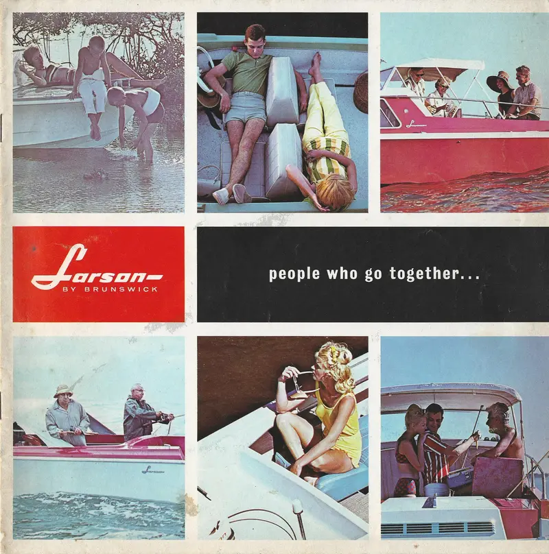 Larson 1963 Classic Boat Brochure & Historical Specifications 1