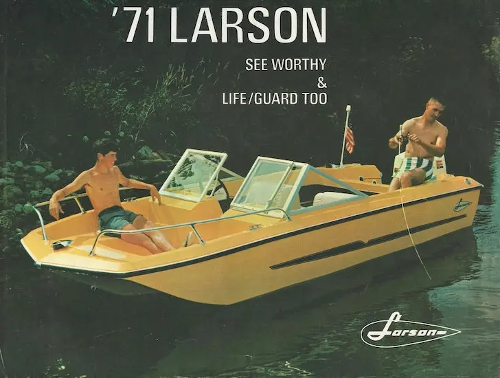 Larson 1971 Boat Line Brochure 1