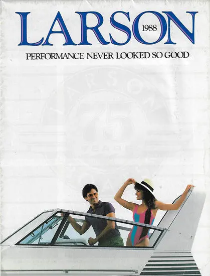 Larson 1988 Fold-Out Poster Catalog 1