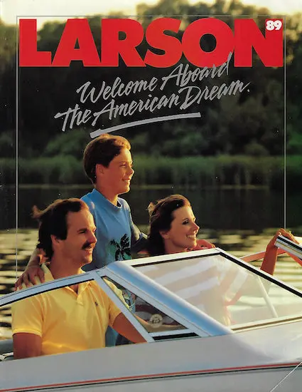Larson 1989 Model Year Brochure 1