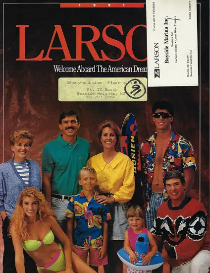 Larson 1991 Powerboat Brochure 1