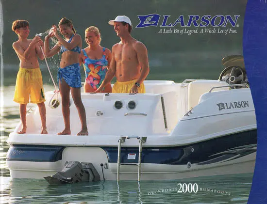Larson 2000 Deck And Runabout Models Catalog 1