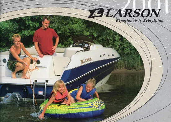 Larson 2001 Recreational Boat Brochure 1
