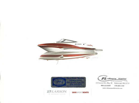 Larson 2008 Sport Boat Catalog 1