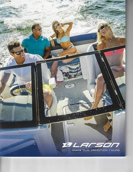 Larson 2017 Boat Brochure – Bowriders, Deck Boats & Pontoon Options 1