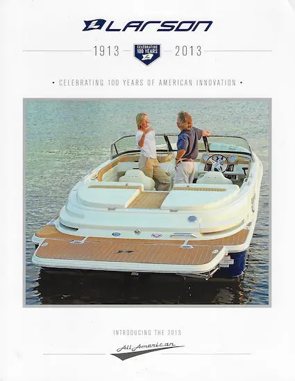 Larson All American 23 Bowrider Brochure 1