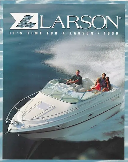 Larson Boats 1996 Model Catalog 1