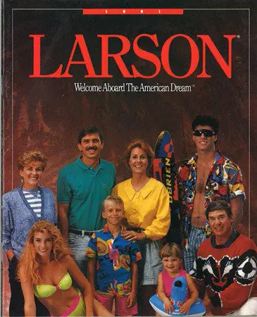 Larson Full Line Boats Brochure 1991 1
