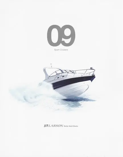 Larson Sport Cruisers 2009 Model Year Brochure 1