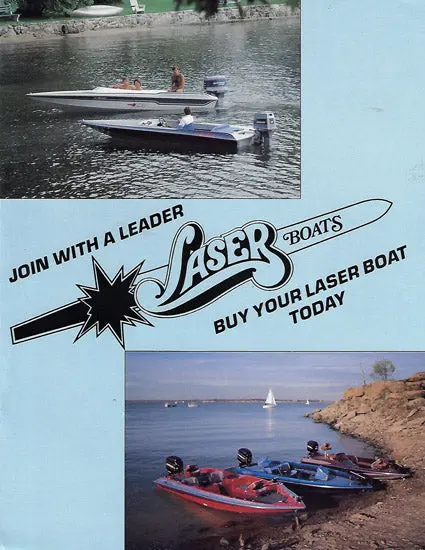 Laser Boats 1986 Model Catalog 1
