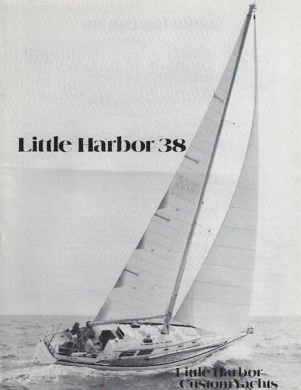 Little Harbor 38 Classic Pilothouse Yacht Brochure 1