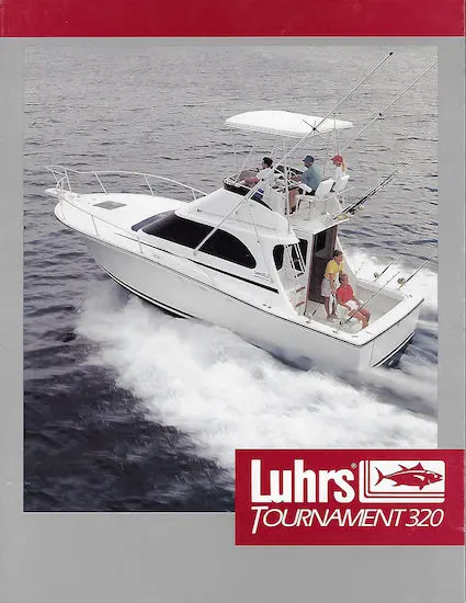 Luhrs 320 Tournament Fishing Boat Brochure 1