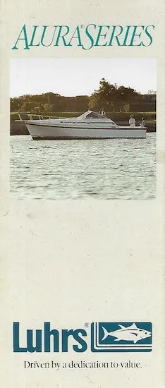 Luhrs Alura 30 And 35 Express Cruiser Brochure 1