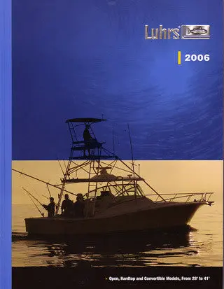 Luhrs Motor Yacht Brochure 2006 1