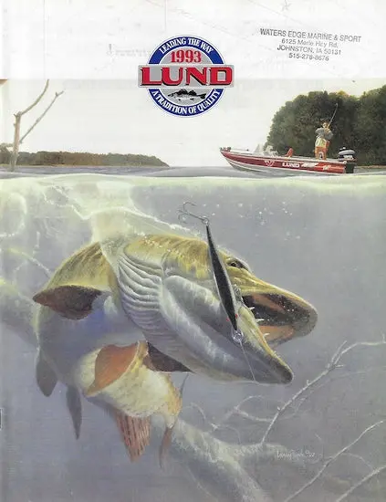 Lund 1993 Angler Series Brochure 1