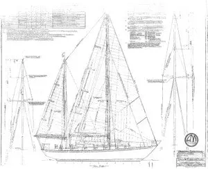 Mason 43 Sail Rig And Configuration Diagram 1