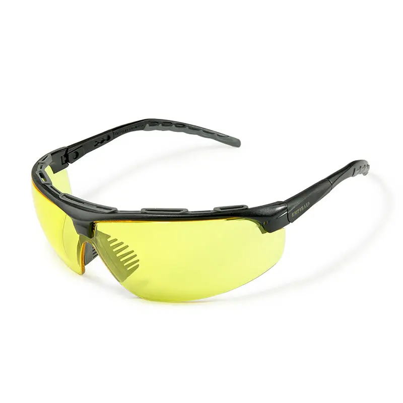 Maxima Amber Safety Glasses – Enhanced Contrast Vision, Uv & Fog Protection 1