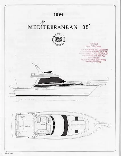 Mediterranean 38 Express Owner'S Manual Preview 1